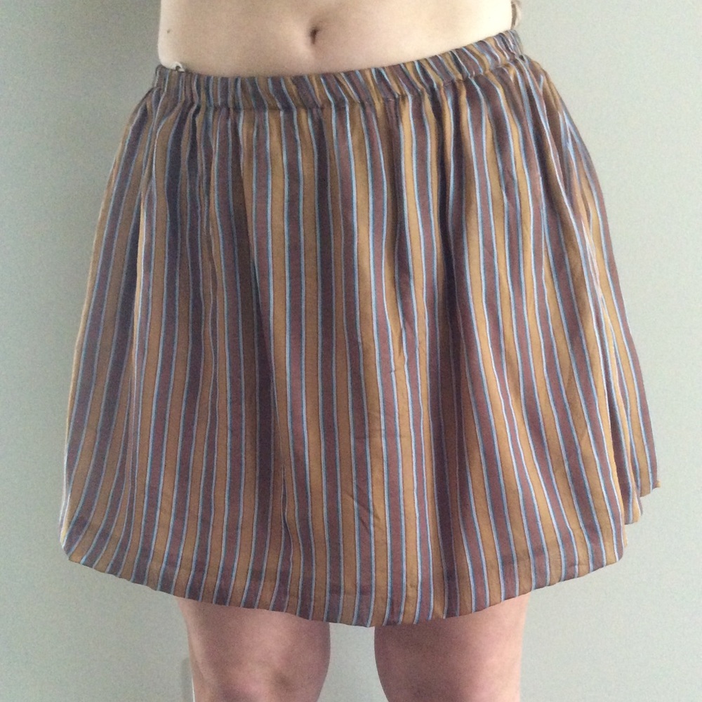 Miu Miu silk skirt